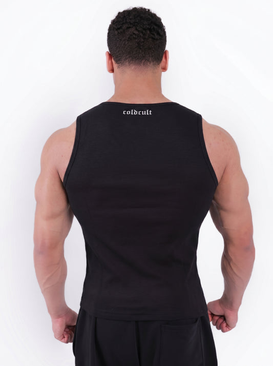ELEVATED ESSENTIALS-TANKTOP - Black