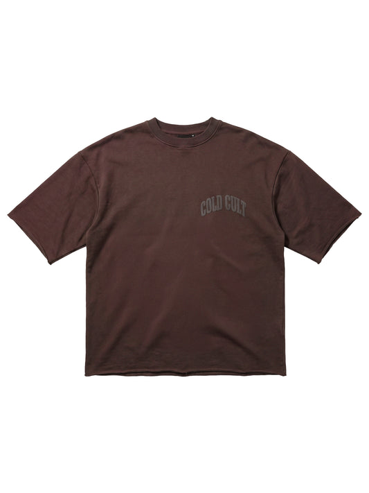 CORE PUFF TEES - Brown