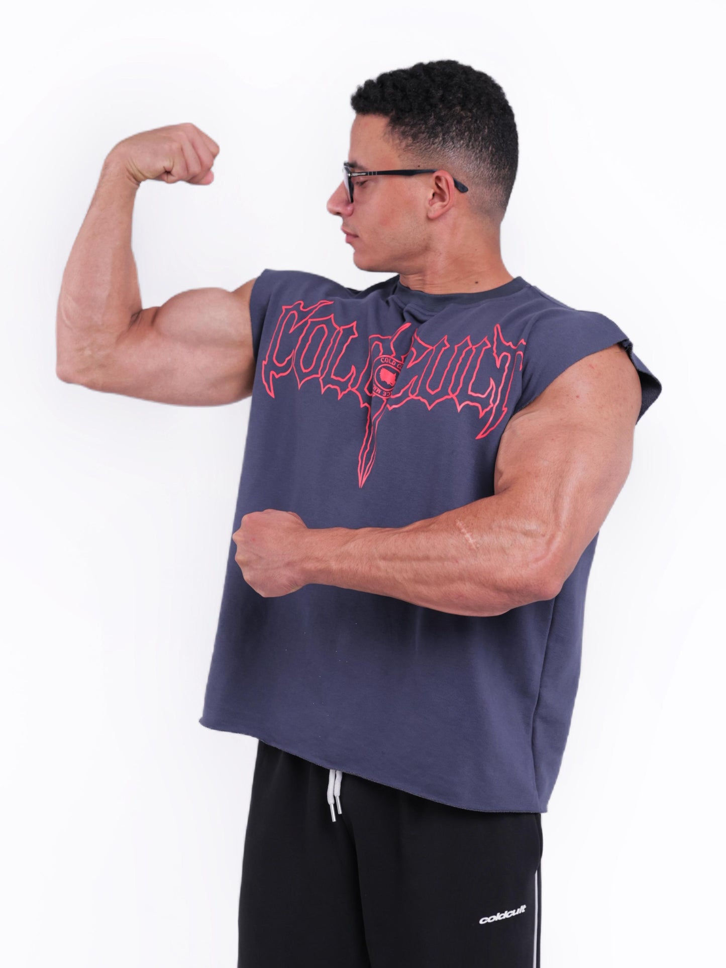 Revenge Cut-Off -Gray