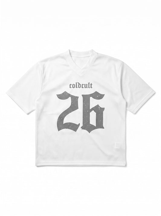 DRIPPY JERSEY-WHITE