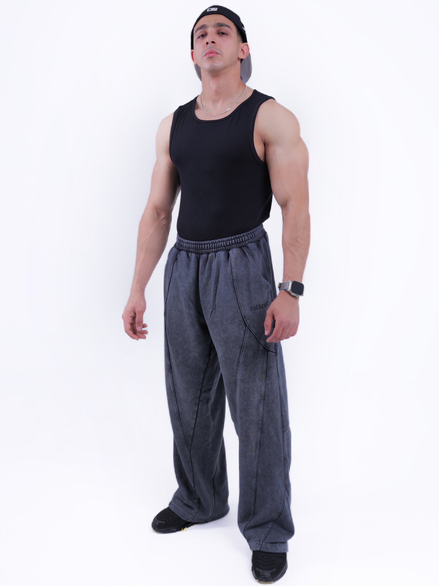 SHADOW SWEATS- Washed Grey