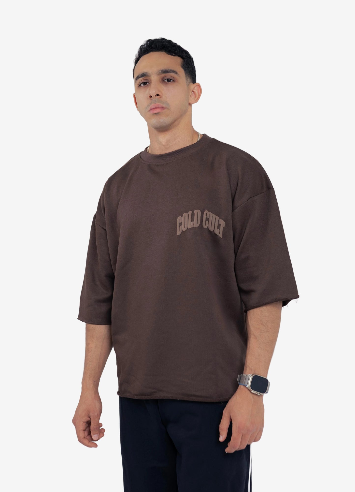 CORE PUFF TEES - Brown