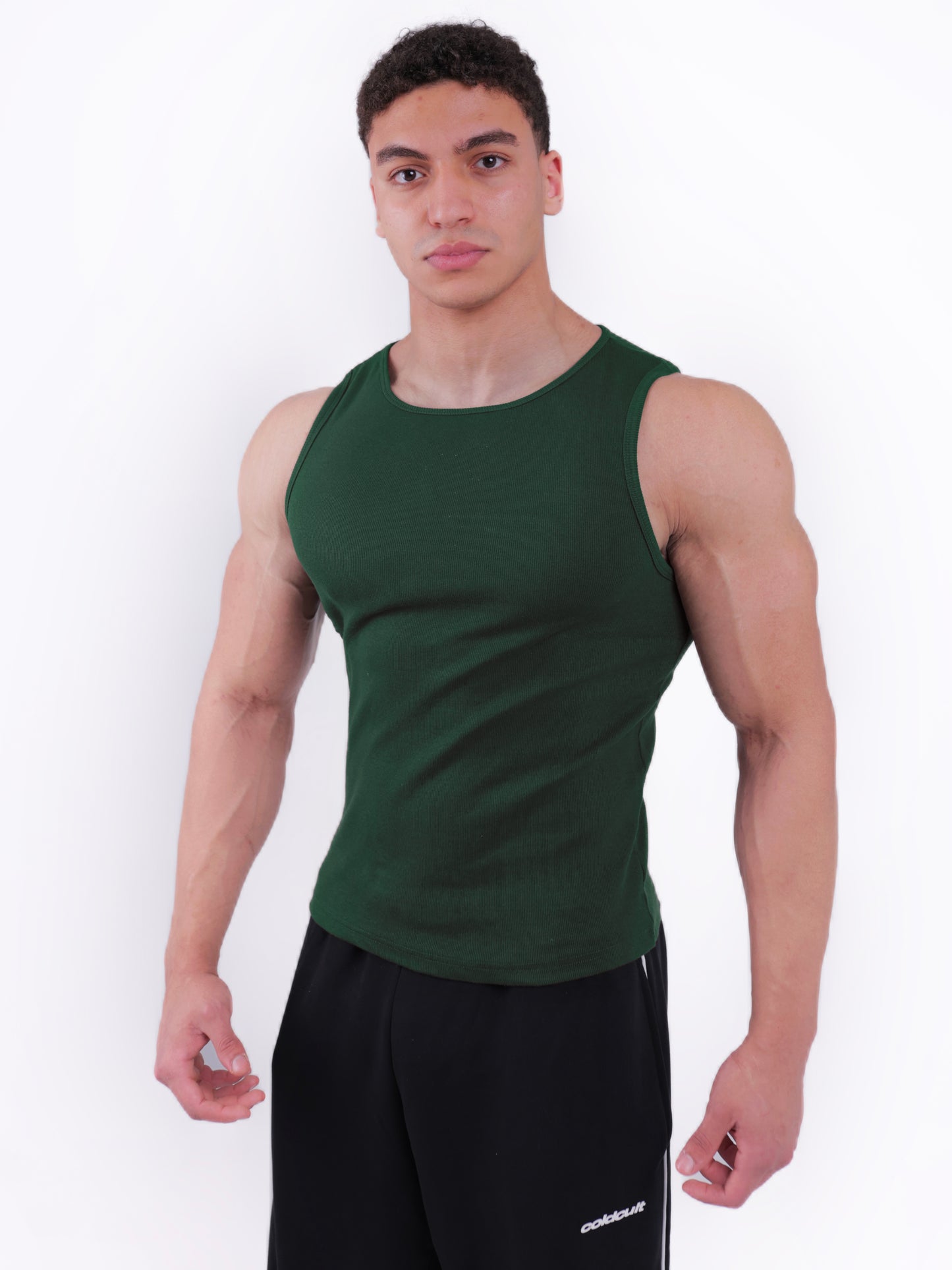 ELEVATED ESSENTIALS-TANKTOP  - Green
