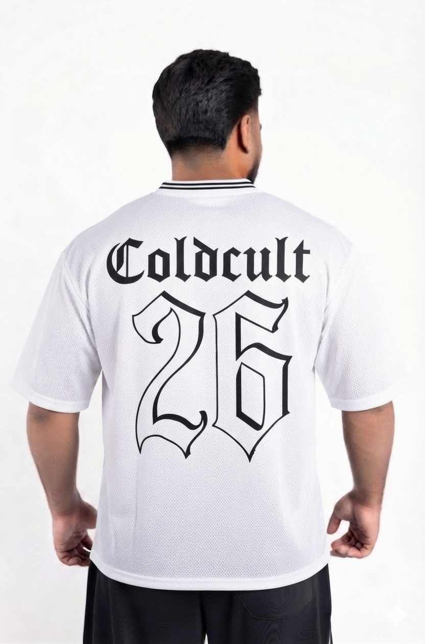 Varsity Football Jersey-White