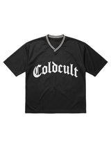 Varsity Football Jersey-black