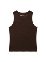 ELEVATED ESSENTIALS-TANKTOP  - Brown
