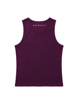 ELEVATED ESSENTIALS-TANKTOP - Burgandy