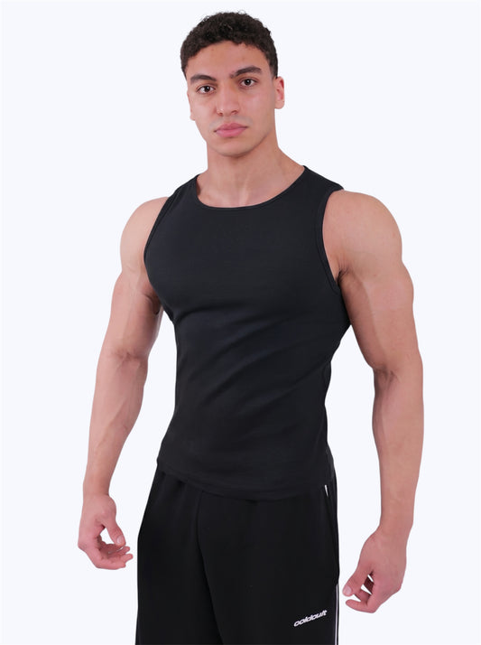 ELEVATED ESSENTIALS-TANKTOP - Black