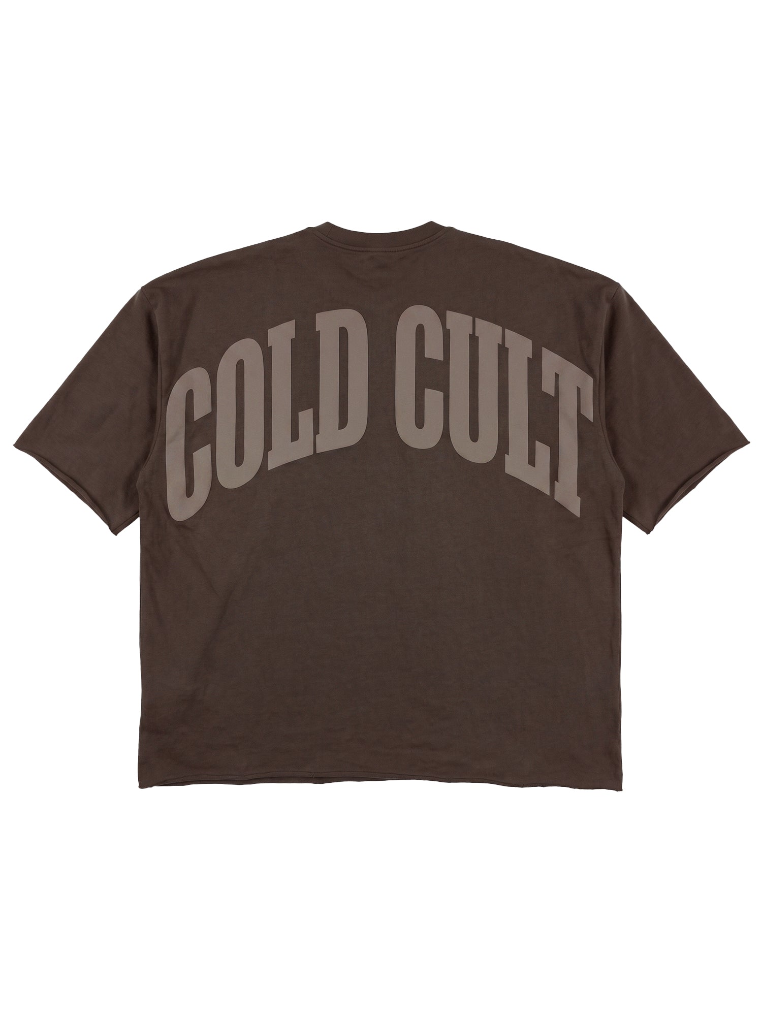 CORE PUFF TEES - Brown – coldcult