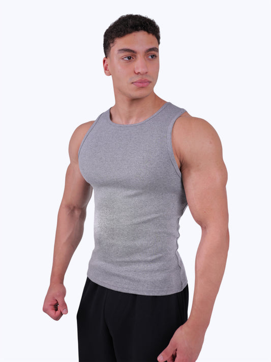 ELEVATED ESSENTIALS-TANKTOP - Gray