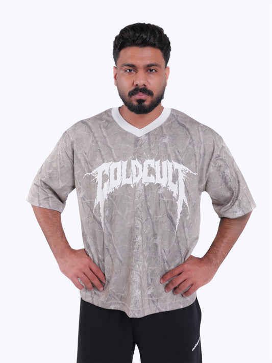 VARISITY JERSEY-Light camo