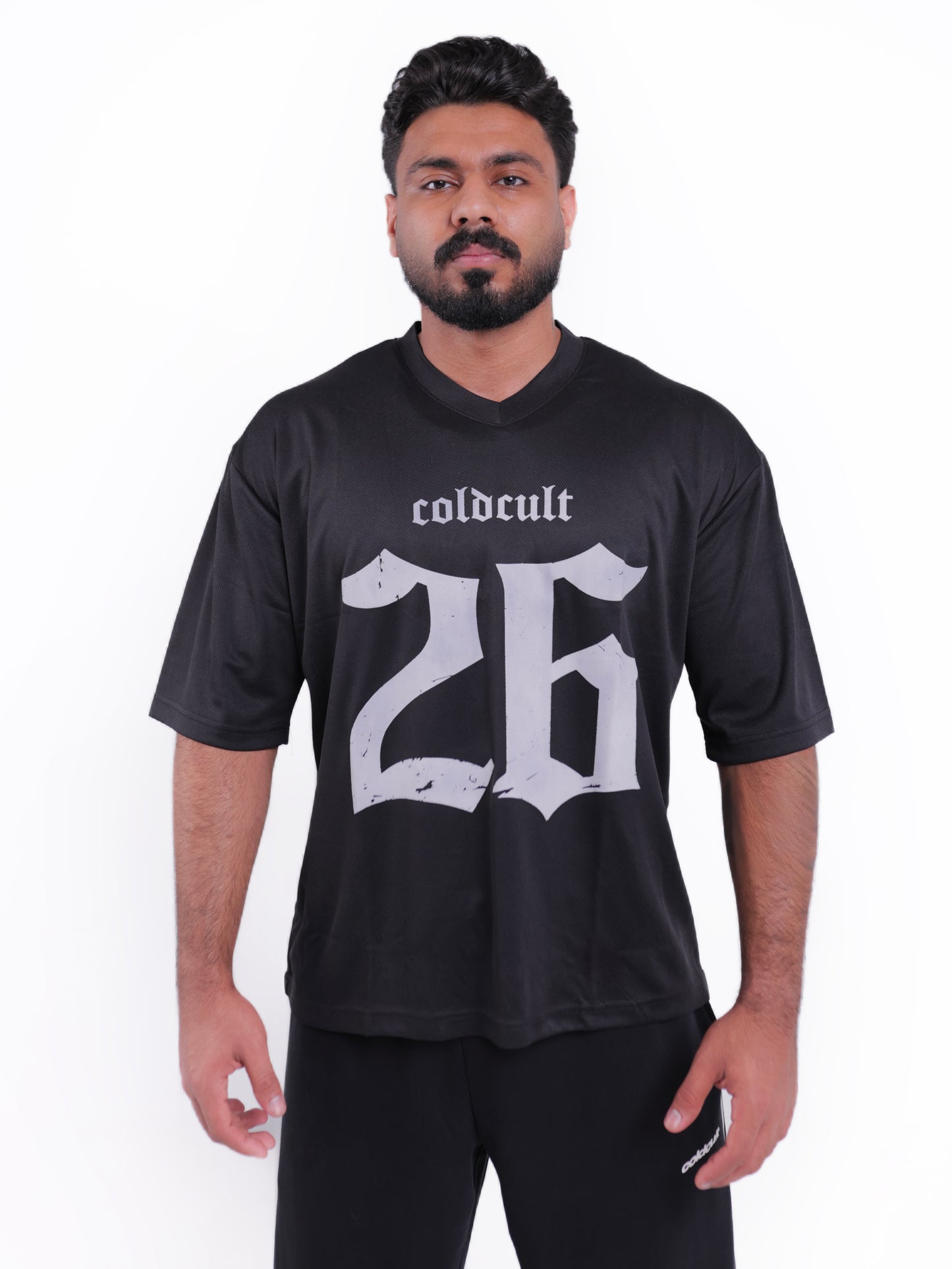 DRIPPY JERSEY-BLACK