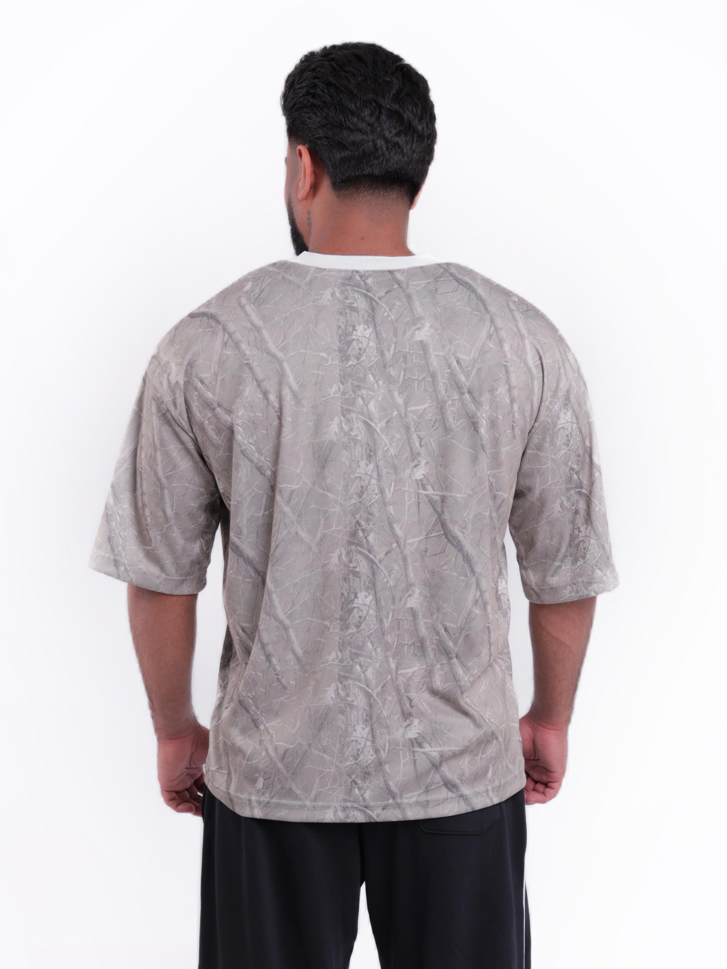 VARISITY JERSEY-Light camo