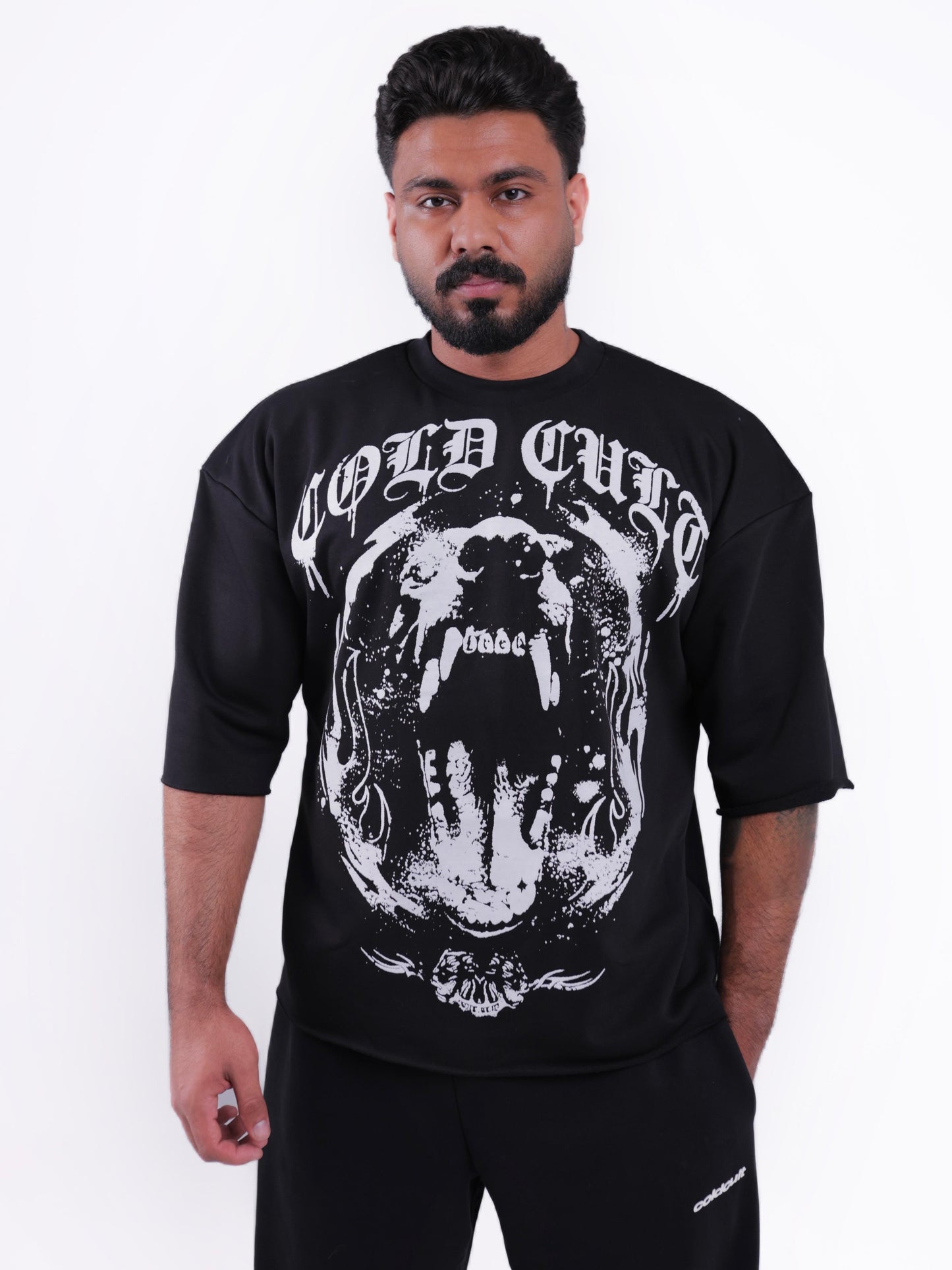 BIG WOLF TEES - Black